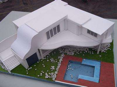 桦南县建筑模型