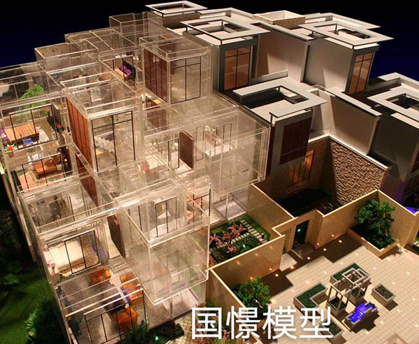 桦南县建筑模型
